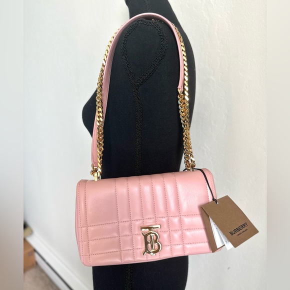 BURBERRY SM Lola Quilted Leather Crossbody - Picture 9 of 12